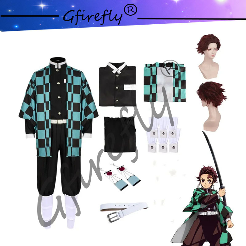Anime Cosplay Sword - Kamado Tanjirou Cosplay Kostuum Katana Zwaard