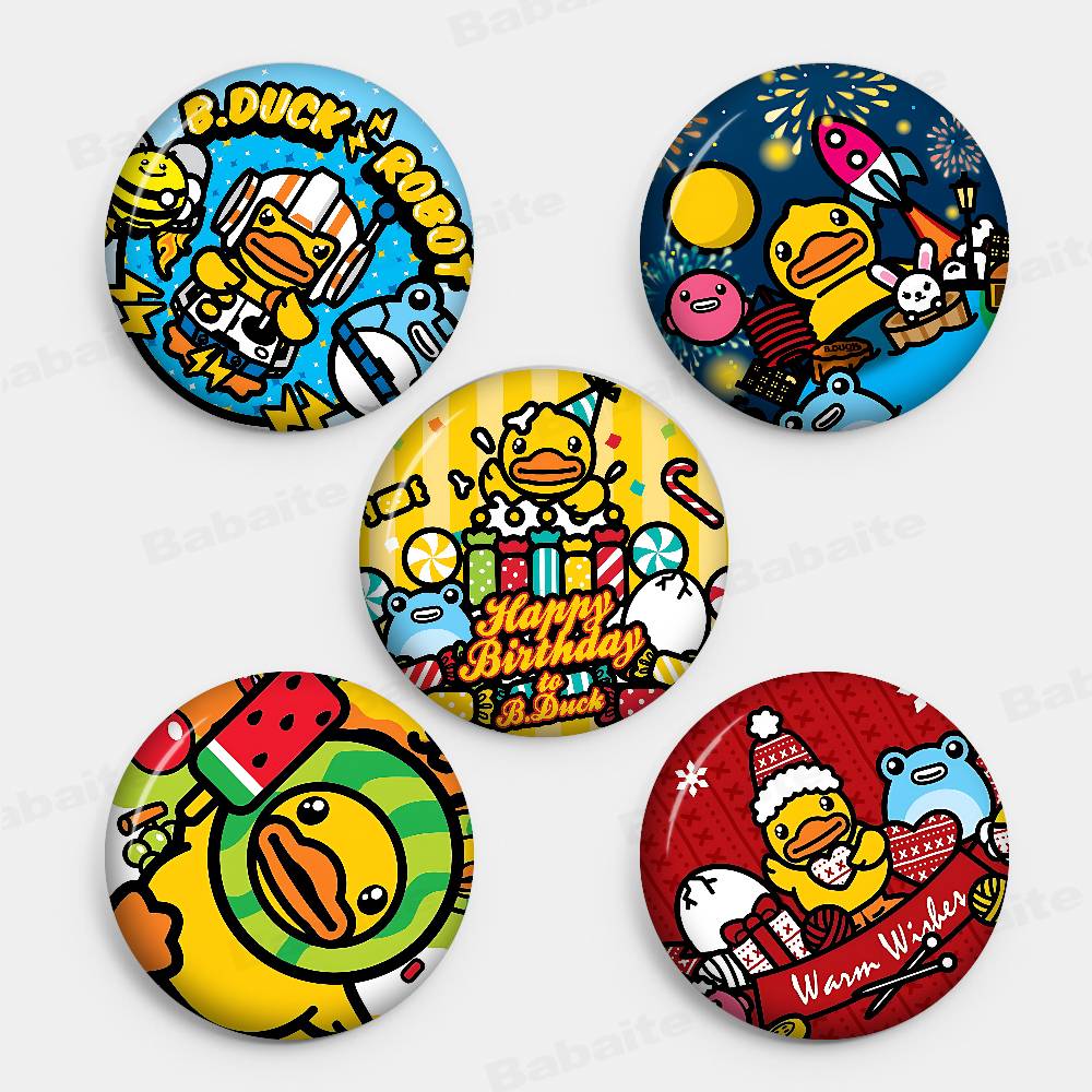 Cosplay Korean Anime - B-B Duck Anime 58mm handgemaakte broche,
