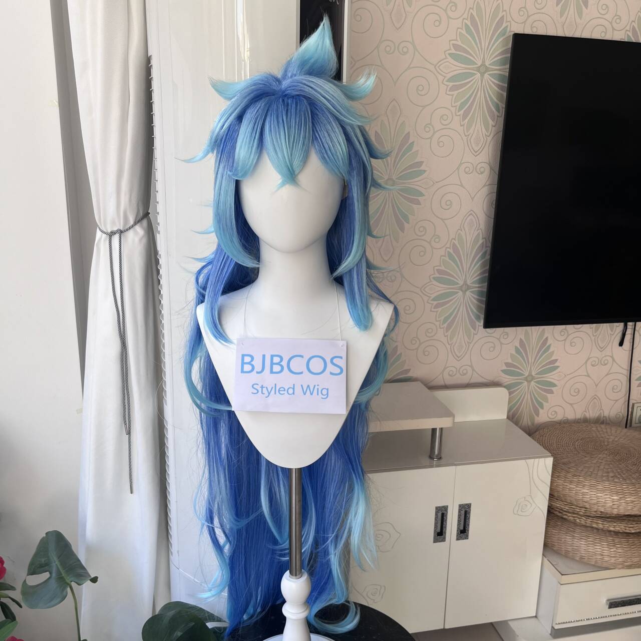 Anime Cosplay Mujer - [Gestileerde Pruik] Idia Cosplay Pruik Anime