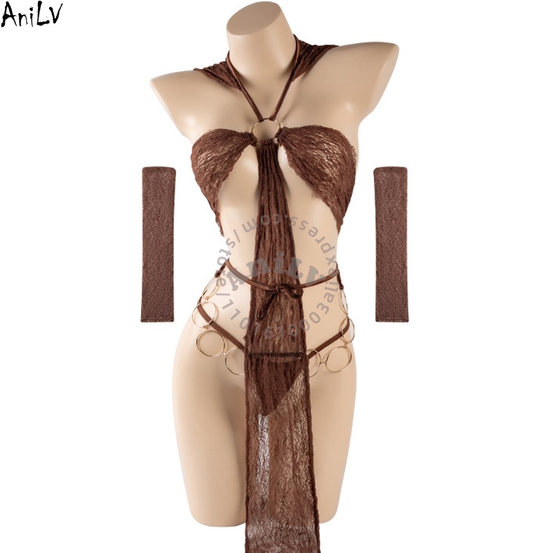 Egypt Cosplay Anime - AniLV Egyptische woestijnkoningin uniform sexy lingerie