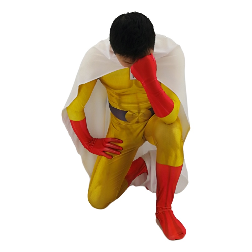 Anime Cosplay One Punch Man - Anime One Punch Man Cosplay Kostuum