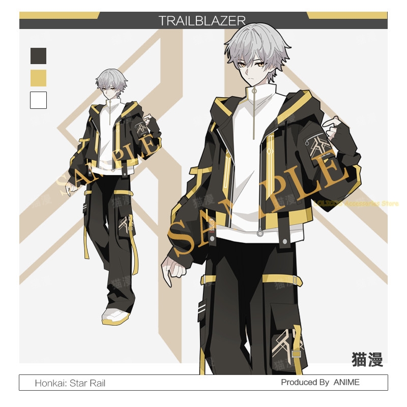 Anime Cosplay Series - Game Honkai: Star Rail Trailblazer-serie Herfstmode