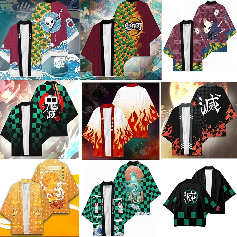 Demon Slayer Haori - Demon Slayers Vest heren Japanse Anime