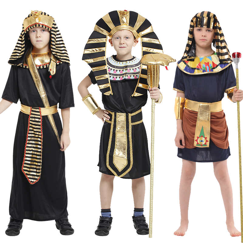 Egypt Cosplay Anime - Egyptisch farao-kostuum voor kinderen Cleopatra Prins