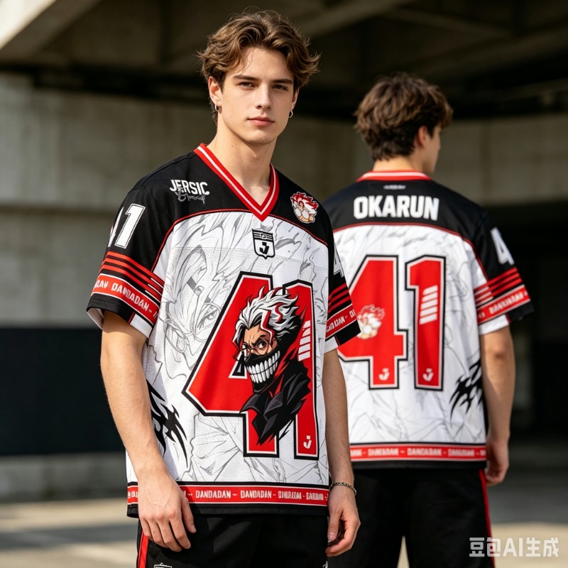 Cosplay Korean Anime - 2026-shirt # 41 Dandadan Okarun Anime