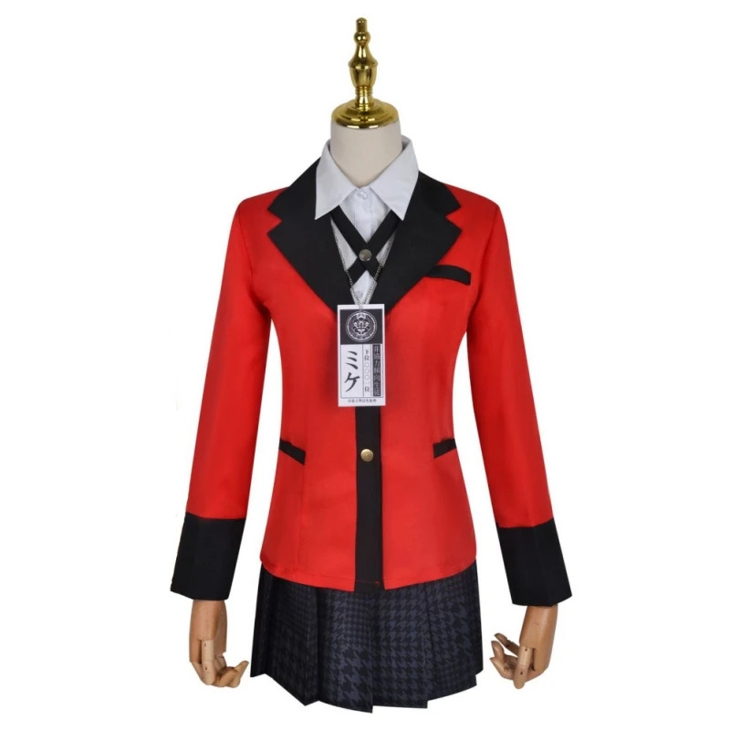 Anime Cosplay Kakegurui - Wezen toegestaan Kakegurui Jabami Yumeko Cosplay