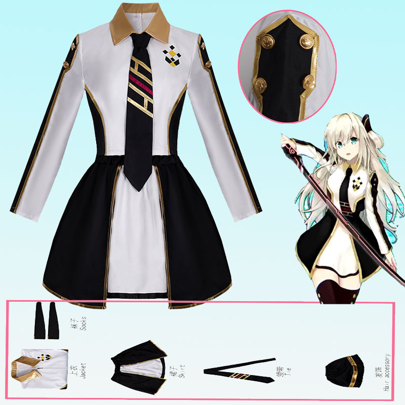 Anime Cosplay Dress - Anime Womens Kostuum Cosplay Pak Sky