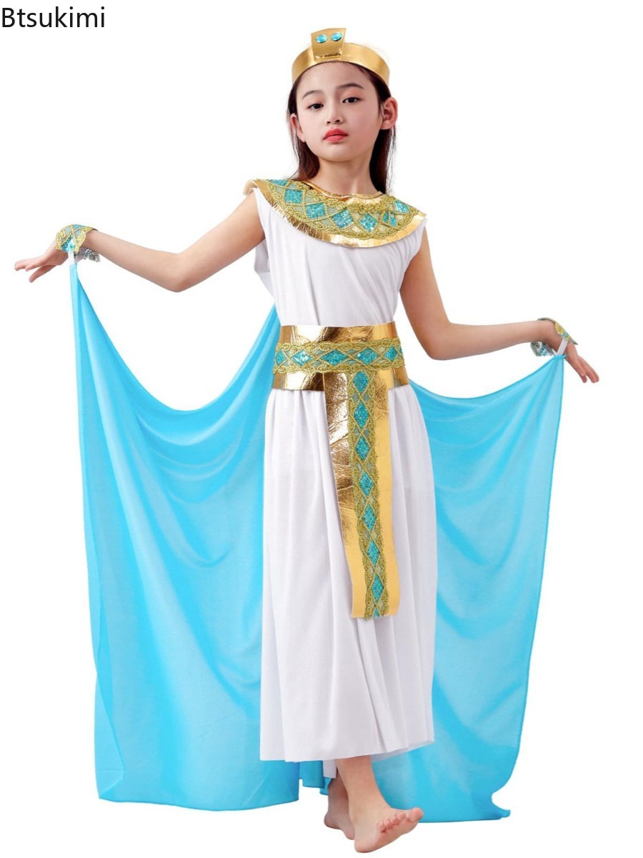Egypt Cosplay Anime - Kinderen Halloween Cosplay Jurk Cleopatra Cosplay