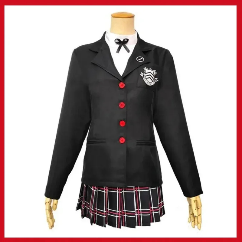 Cosplay Korean Anime - Game Royal Kasumi Cosplay Kostuum P5r