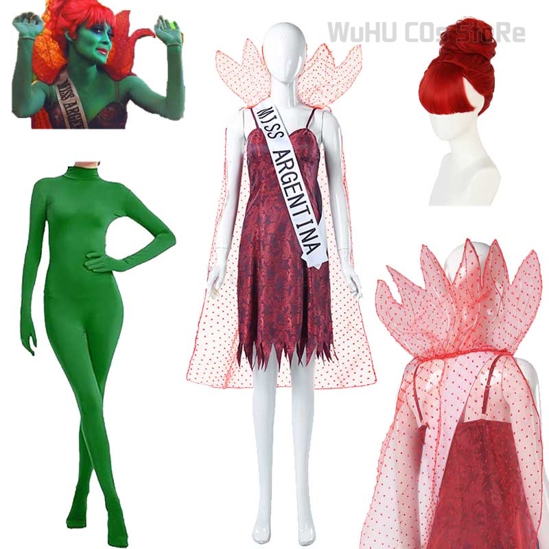 Anime Cosplay Mujer - Beetguese Miss Argentina Dead Receptionis Cosplay