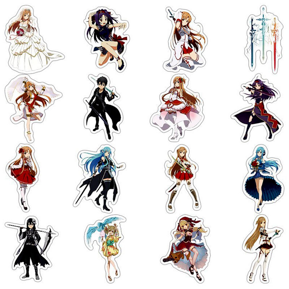 1 Pack Anime Sticker Sword Art - Sword Art Online Cape recensie en prijs