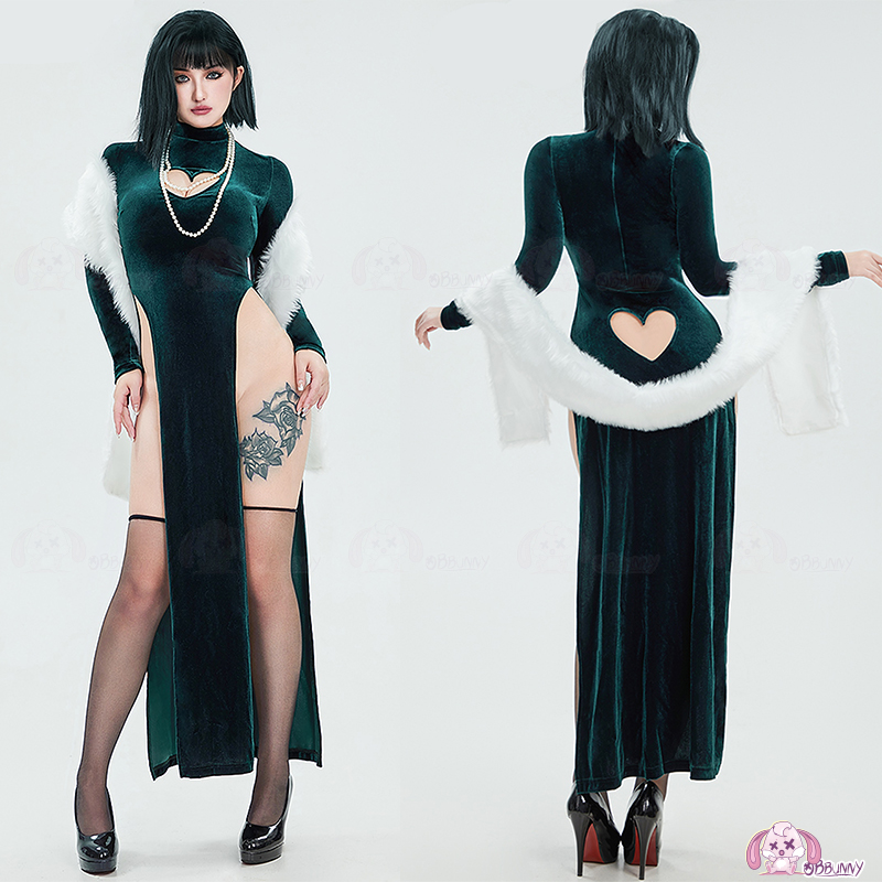 EEN PUNCH-MAN Fubuki Cheongsam - Anime Cosplay One Punch Man recensie en prijs