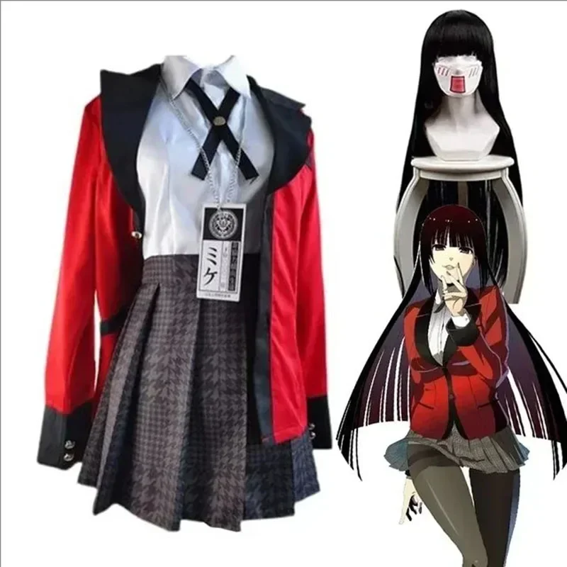 Nieuwe Anime Kakegurui Cosplay - Anime Cosplay Kakegurui recensie en prijs