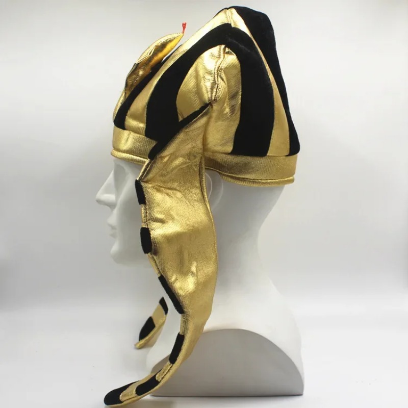 Stoffen Egyptische Farao Hoed  - Egypt Cosplay Anime recensie en prijs