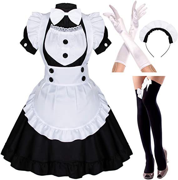 Japanse en Koreaanse meidkostu - Cosplay Korean Anime recensie en prijs