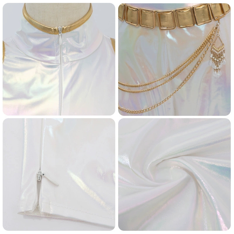 Cosplay Kostuum PU Leer Wit Zi - Anime Cosplay Mujer recensie en prijs