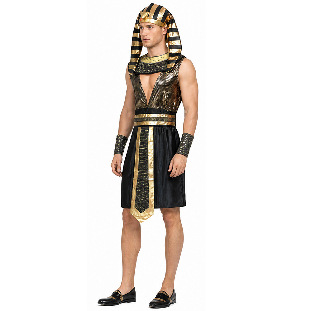 Mannen Egyptische Farao Kostuu - Egypt Cosplay Anime recensie en prijs