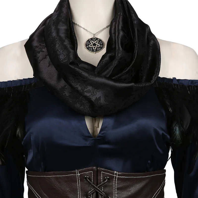 Yennefer Cosplay Fantasia Kost - Anime Cosplay Mujer recensie en prijs