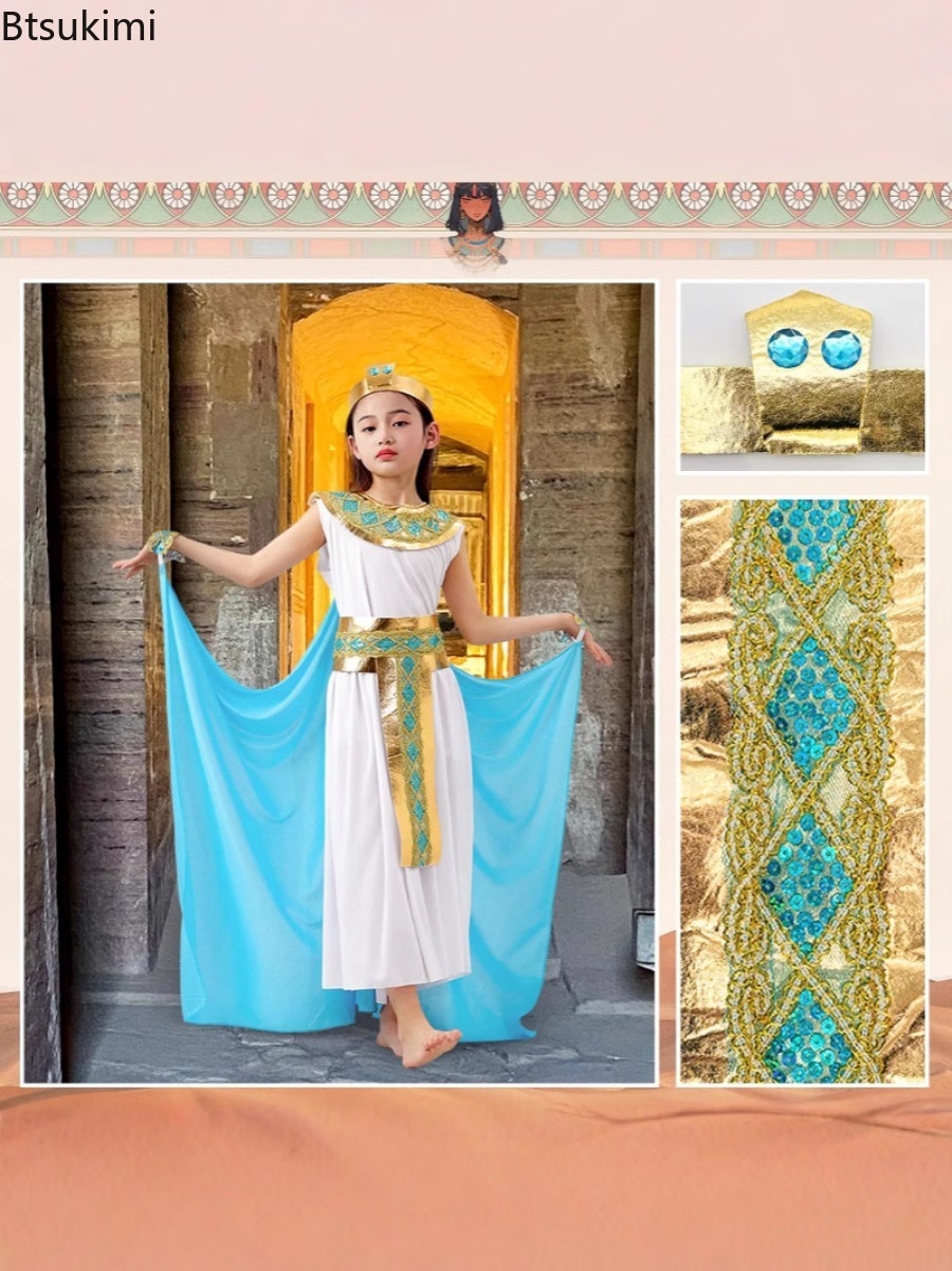 Kinderen Halloween Cosplay Jur - Egypt Cosplay Anime recensie en prijs