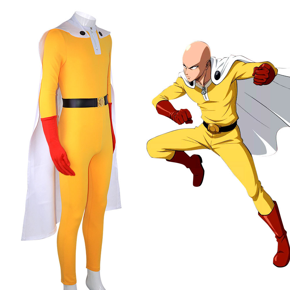 One Punch Man Saitama Cosplay  - Anime Cosplay One Punch Man recensie en prijs