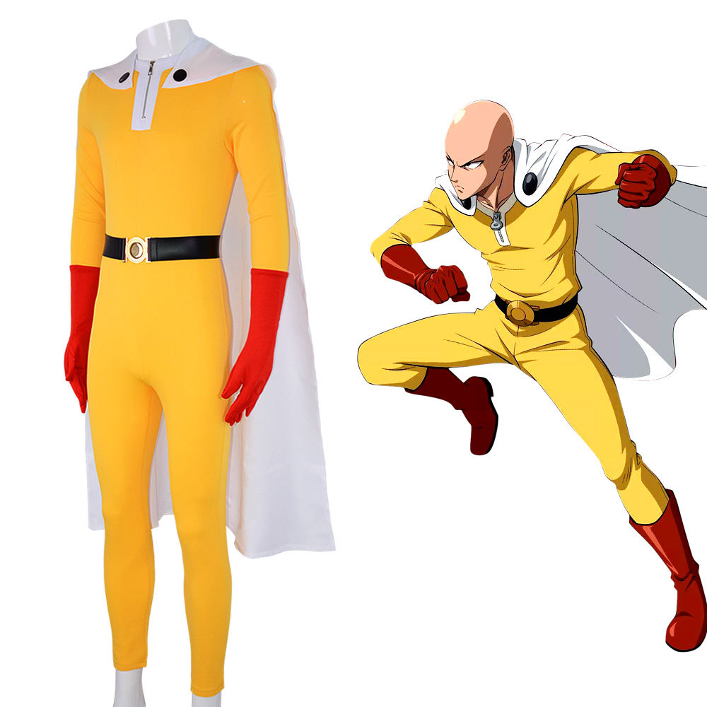 One Punch Man Saitama Cosplay  - Anime Cosplay One Punch Man recensie en prijs