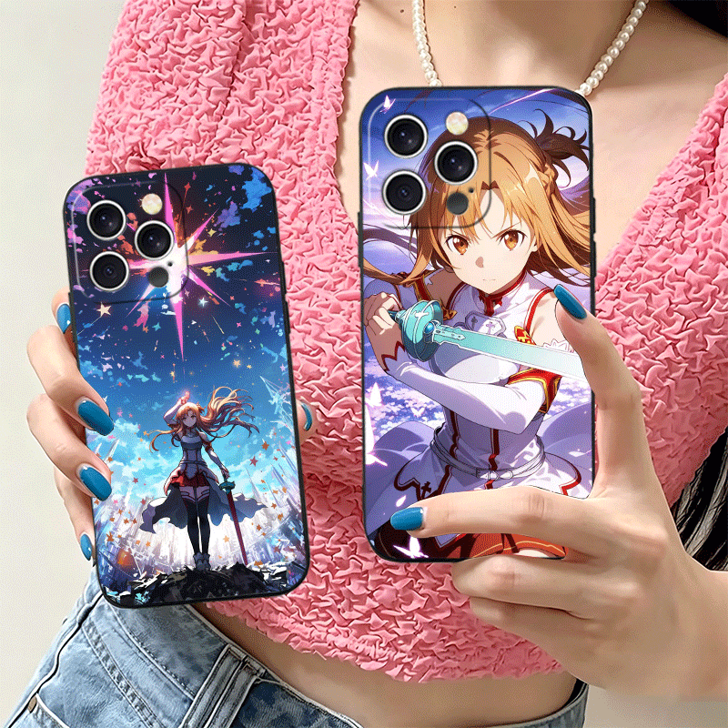 Zachte siliconen telefoonhoes  - Sword Art Online Cape recensie en prijs
