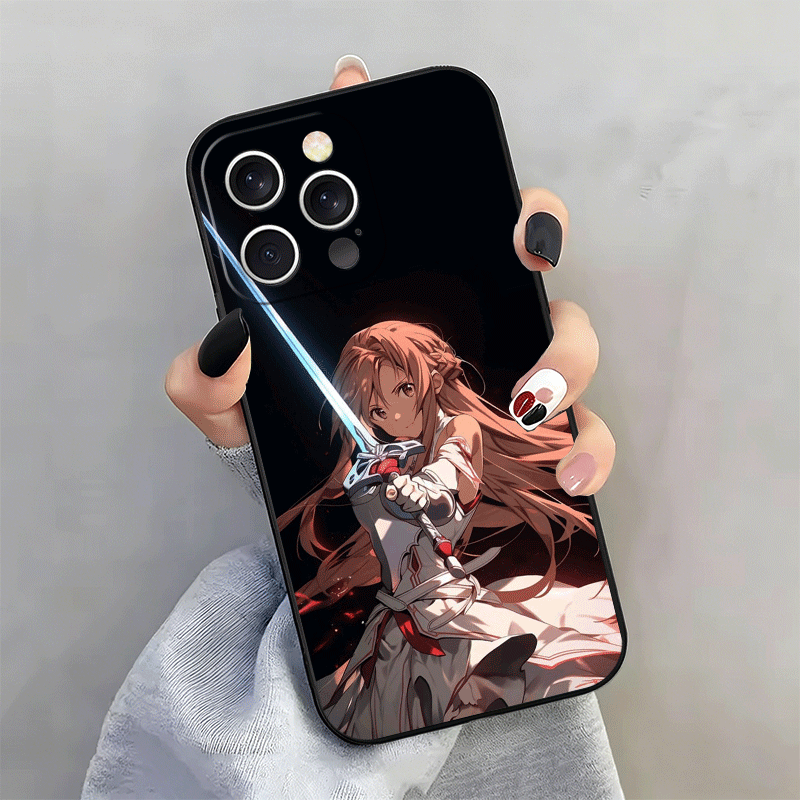 Zachte siliconen telefoonhoes  - Sword Art Online Cape recensie en prijs